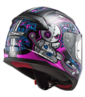 LS2 FF353 RAPID MINI VOODOO NEGRO ROSA FLUOR