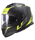 LS2 FF800 STORM NERVE NEGRO MATE AMARILLO FLUOR