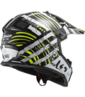 LS2 MX437 FAST EVO VERVE NEGRO BLANCO