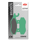 BENELLI CAFFE NERO 150 (2008-2012) DELANTERA/IZQUIERDA Y TRASERA PASTILLAS FRENO SBS