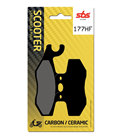 GILERA NEXUS 125 (2007-0) TRASERA PASTILLAS FRENO SBS