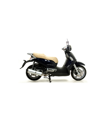 APRILIA SCARABEO 400 LIGHT 2006 - 2011 SILENCIOSO URBAN  DE ALUMINIO DARK" FONDO "DARK""