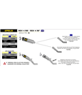 APRILIA RSV 4 RR / RF 2015 - 2016 CONECTOR PARA COLECTORES ORIGINALES DIÁMETRO DE ENTRADA Ø 60MM.