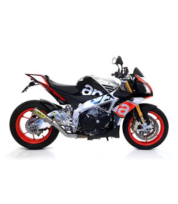 APRILIA TUONO V4 1100 2015 - 2016 SILENCIOSO RACE-TECH APPROVED DE TITANIO FONDO EN CARBONO