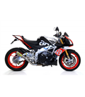 APRILIA TUONO V4 1100 2015 - 2016 SILENCIOSO RACE-TECH APPROVED DE TITANIO FONDO EN CARBONO