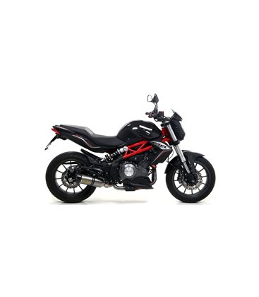 BENELLI BN 302 2017 - 2018 SILENCIOSO STREET THUNDER DE TITANIO FONDO EN CARBONO