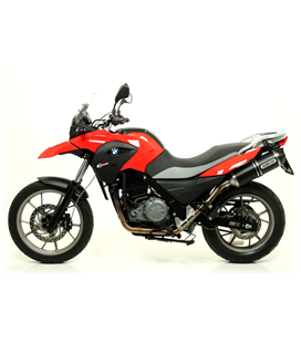 BMW G 650 GS 2011 - 2016 SILENCIOSO RACE-TECH DE ALUMINIO FONDO EN CARBONO