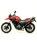 BMW G 650 GS 2011 - 2016 SILENCIOSO RACE-TECH DE ALUMINIO FONDO EN CARBONO