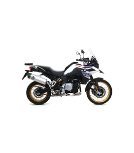 BMW F 850 GS 2018 - 2020 SILENCIOSO MAXI RACE-TECH APPROVED DE TITANIO FONDO EN CARBONO