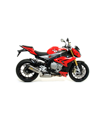 BMW S 1000 R 2014 - 2016 SILENCIOSO WORKS APPROVED EN TITANIO FONDO EN CARBONO PARA COLECTORES ORIGINALES