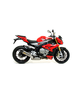 BMW S 1000 R 2014 - 2016 SISTEMA COMPLETO COMPETITION EVO" CON DBKILLER CON FONDO EN CARBONO"