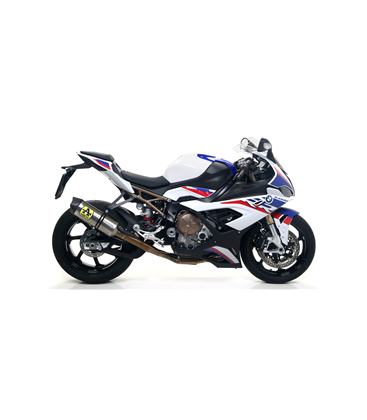 BMW S 1000 RR 2019 - 2020 SILENCIOSO RACE-TECH DE TITANIO FONDO EN CARBONO