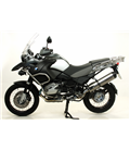 BMW R 1200 GS / ADVENTURE 2010 - 2012 SILENCIOSO MAXI RACE-TECH APPROVED DE TITANIO FONDO EN CARBONO