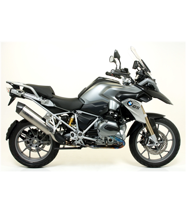 BMW R 1200 GS / ADVENTURE 2013 - 2016 SILENCIOSO MAXI RACE-TECH DE TITANIO FONDO EN CARBONO