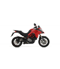 DUCATI MULTISTRADA 950 2019 - 2020 SILENCIOSOS REBEL NICHROM DARK" CON FONDO EN ALUMINIO "DARK""