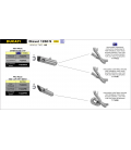 DUCATI DIAVEL 1260 S 2019 - 2020 CONECTOR CENTRAL NO CATALITICO PARA SILENCIOSOS ARROW PRO-RACE