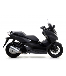 HONDA FORZA 125 2015 - 2016 SILENCIOSO URBAN  DE ALUMINIO DARK" FONDO "DARK""