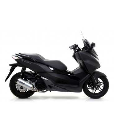 HONDA FORZA 125 2015 - 2016 SILENCIOSO URBAN  DE ALUMINIO DARK" FONDO "DARK""