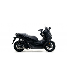 HONDA FORZA 125 2017 - 2020 SILENCIOSO URBAN  DE ALUMINIO DARK" FONDO "DARK""