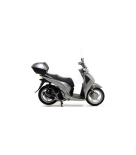 HONDA SH 125I 2017 - 2019 SILENCIOSO URBAN  DE ALUMINIO DARK" FONDO "DARK""