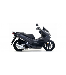 HONDA PCX 125 2018 - 2020 SILENCIOSO URBAN  DE ALUMINIO DARK" FONDO "DARK""