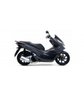 HONDA PCX 125 2018 - 2020 SILENCIOSO URBAN  DE ALUMINIO DARK" FONDO "DARK""