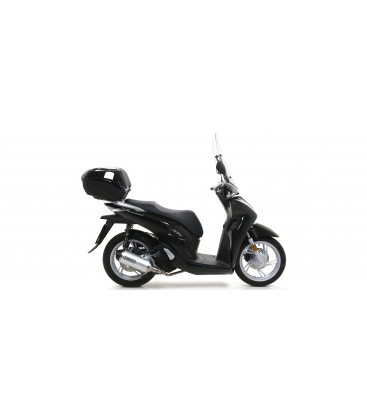 HONDA SH 125I 2020 - 2022 SILENCIOSO URBAN  DE ALUMINIO DARK" FONDO "DARK""