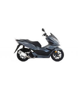 HONDA PCX 125 2021 -  SILENCIOSO URBAN  DE ALUMINIO DARK" FONDO "DARK""