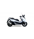 HONDA FORZA 300 2018 - 2020 SILENCIOSO URBAN  DE ALUMINIO DARK" FONDO "DARK""