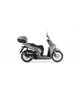 HONDA SH 350 2021 - 2022 SILENCIOSO URBAN  DE ALUMINIO DARK" FONDO "DARK""