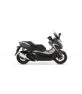 HONDA FORZA 350 2021 - 2022 SILENCIOSO URBAN  DE ALUMINIO DARK" FONDO DE CARBONO"