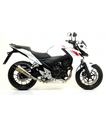 HONDA CB 500 F 2013 - 2015 SILENCIOSO RACE-TECH DE TITANIO FONDO EN CARBONO