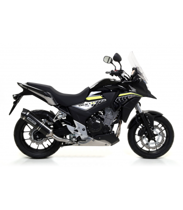 HONDA CB 500 X 2015 - 2016 SILENCIOSO RACE-TECH DE CARBONO FONDO EN CARBONO