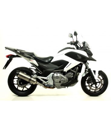 HONDA NC 700 X 2012 - 2013 SILENCIOSO RACE-TECH DE TITANIO FONDO EN CARBONO