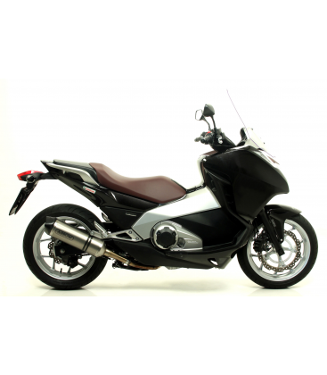 HONDA NC 700 D INTEGRA 2012 - 2013 SILENCIOSO RACE-TECH DE ALUMINIO FONDO EN CARBONO