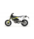 HUSQVARNA 701 ENDURO/SUPERMOTO 2021 -  SILENCIOSO RACE-TECH EN TITANIO FONDO EN CARBONO