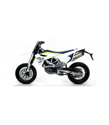 HUSQVARNA 701 ENDURO/SUPERMOTO 2017 - 2020 SILENCIOSO RACE-TECH DE ALUMINIO FONDO EN CARBONO