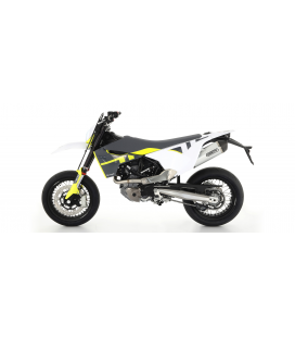 HUSQVARNA 701 ENDURO/SUPERMOTO 2021 -  SILENCIOSO RACE-TECH DE ALUMINIO FONDO EN CARBONO