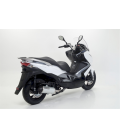 KAWASAKI J 125 ABS 2016 -  SILENCIOSO URBAN  DE ALUMINIO DARK" FONDO "DARK""