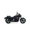 KAWASAKI VULCAN S 650 2017 - 2020 SILENCIOSO REBEL CON FONDO EN ALUMINIO BRILLANTE