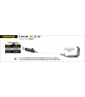 KAWASAKI Z 900 RS 2017 - 2020 SILENCIOSO REBEL CON FONDO EN ALUMINIO DARK""