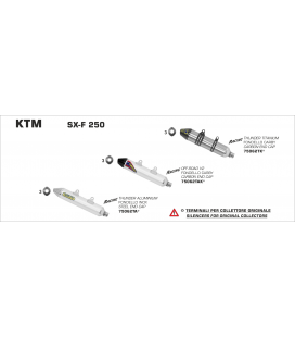 KTM SX-F 250 2011 -  SISTEMA COMPLETO OFF-ROAD MX COMPETITION EVO