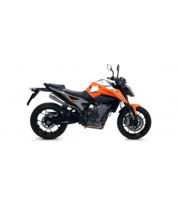 KTM 790 DUKE 2018 - 2020 SILENCIOSO RACE-TECH DE ALUMINIO FONDO EN CARBONO