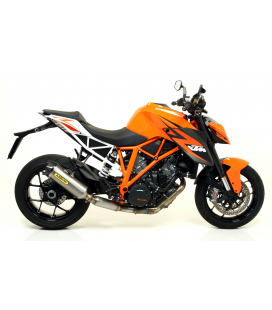 KTM 1290 SUPERDUKE 2014 - 2016 SILENCIOSO RACE-TECH EN TITANIO FONDO EN CARBONO