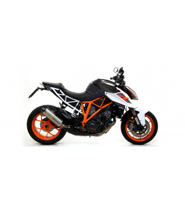 KTM 1290 SUPERDUKE 2017 - 2019 SILENCIOSO RACE-TECH EN TITANIO FONDO EN CARBONO