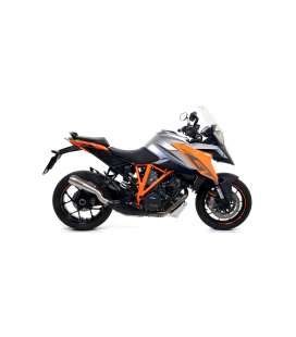 KTM 1290 SUPERDUKE GT 2017 - 2018 SILENCIOSO RACE-TECH EN TITANIO FONDO EN CARBONO