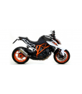 KTM 1290 SUPERDUKE 2017 - 2019 SILENCIOSO RACE-TECH DE ALUMINIO DARK" FONDO EN CARBONO"