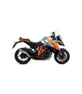 KTM 1290 SUPERDUKE GT 2017 - 2018 SILENCIOSO RACE-TECH DE ALUMINIO DARK" FONDO EN CARBONO"