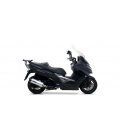 KYMCO XCITING 400I 2017 - 2018 SILENCIOSO URBAN DE ALUMINIO DARK" FONDO "DARK""