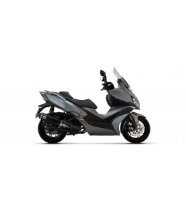 KYMCO XCITING 400I S 2021 - 2022 SILENCIOSO URBAN DE ALUMINIO DARK" FONDO DE CARBONO"